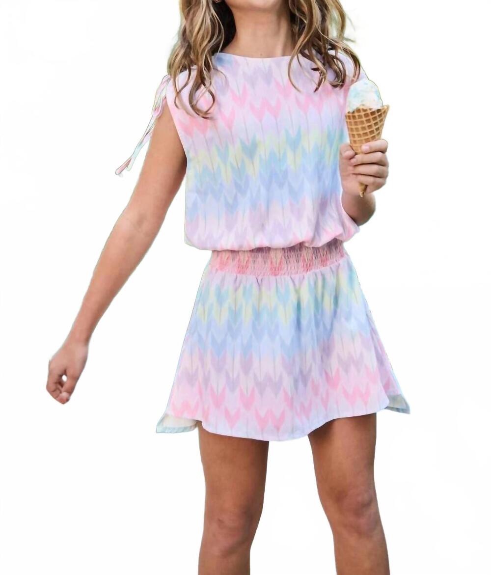 NEW PLEAT helen dress in color crush